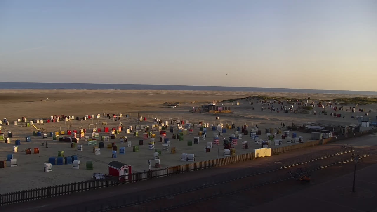 Archiv Foto Webcam Borkum: Gästehaus Victoria