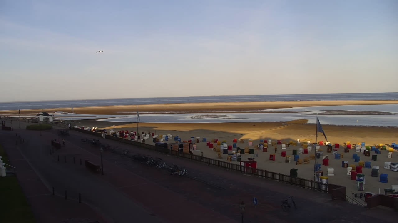 Archiv Foto Webcam Borkum: Gästehaus Victoria