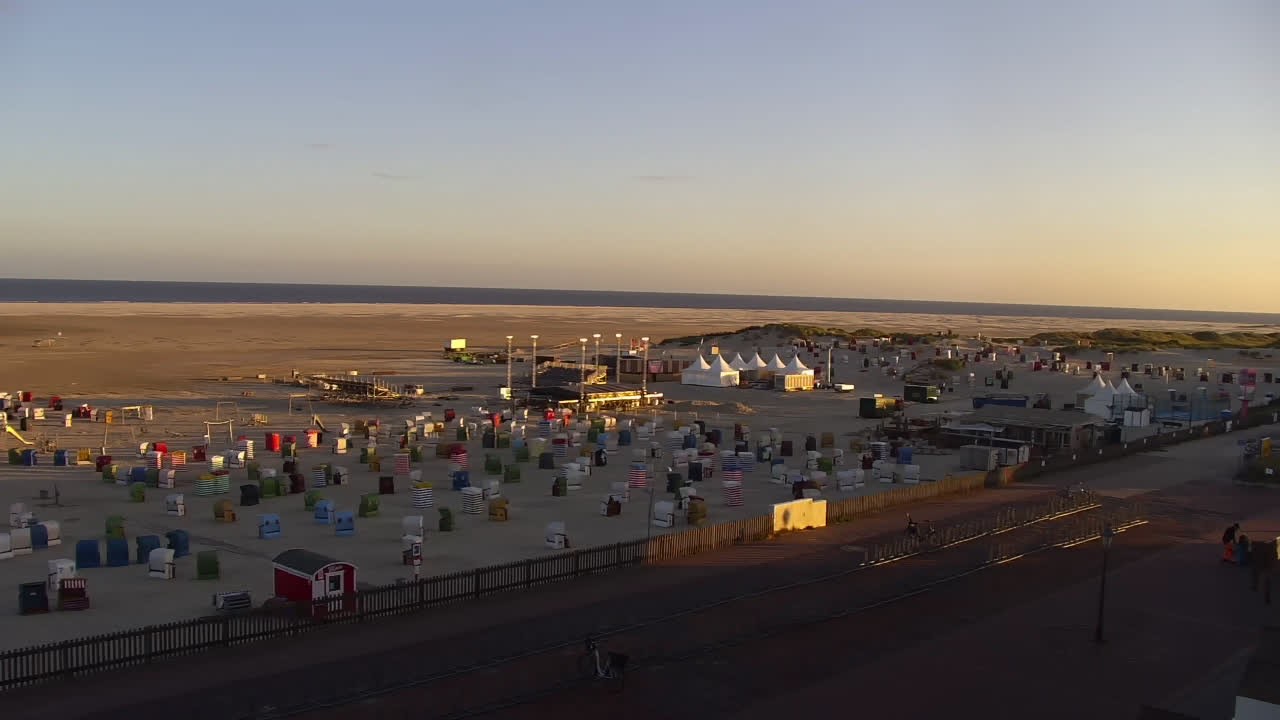 Archiv Foto Webcam Borkum: Gästehaus Victoria