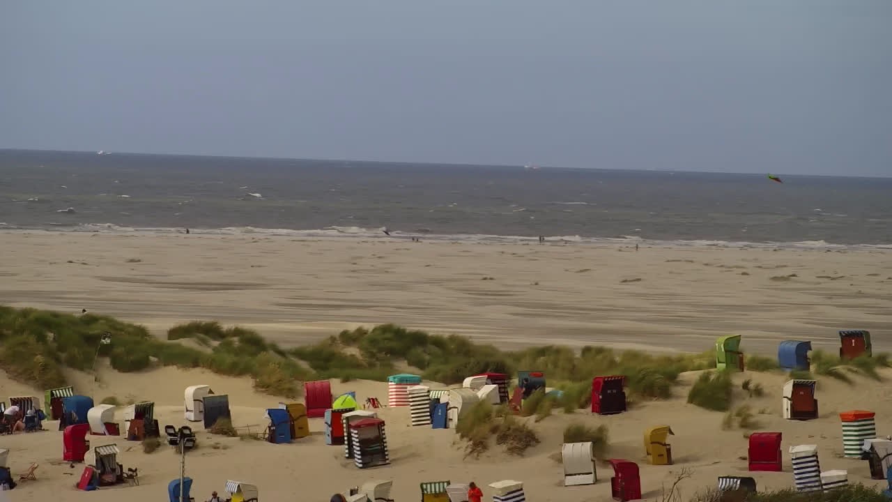 Archiv Foto Webcam Borkum: Gästehaus Victoria