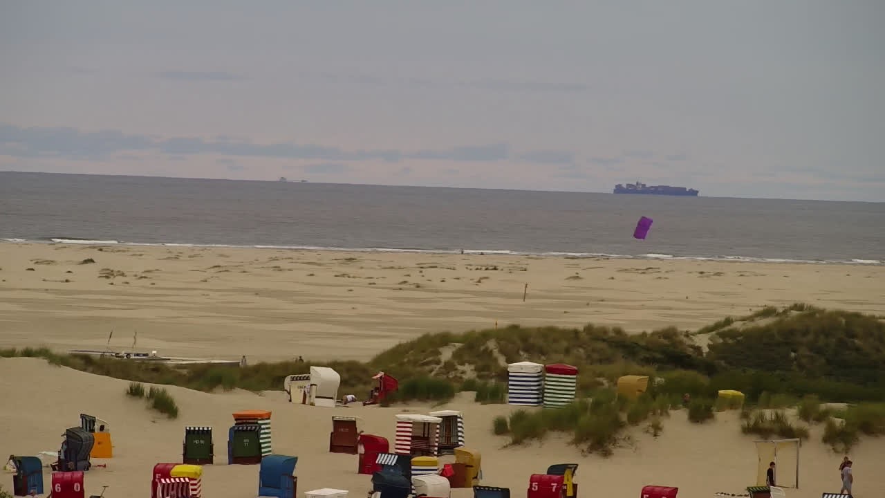 Archiv Foto Webcam Borkum: Gästehaus Victoria