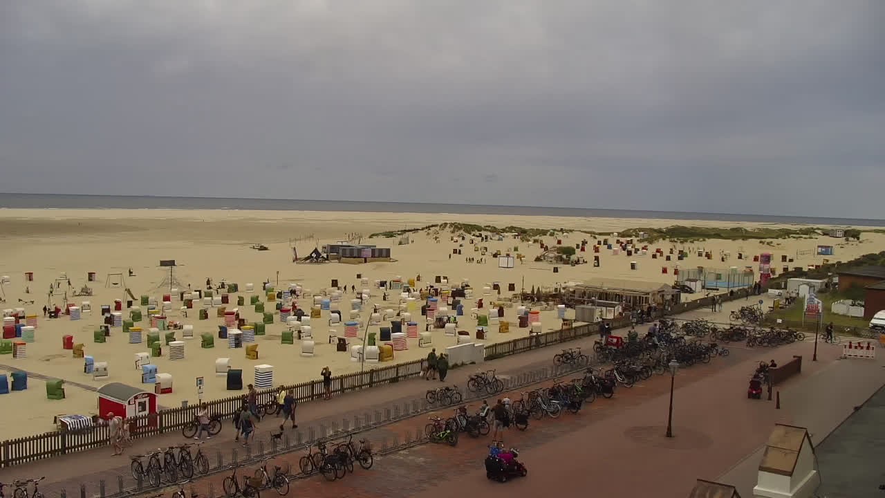 Archiv Foto Webcam Borkum: Gästehaus Victoria