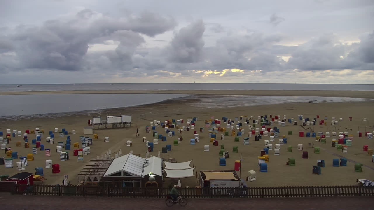 Archiv Foto Webcam Borkum: Gästehaus Victoria