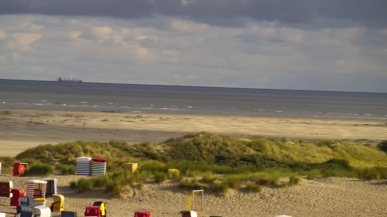 Archiv Foto Webcam Borkum: Gästehaus Victoria