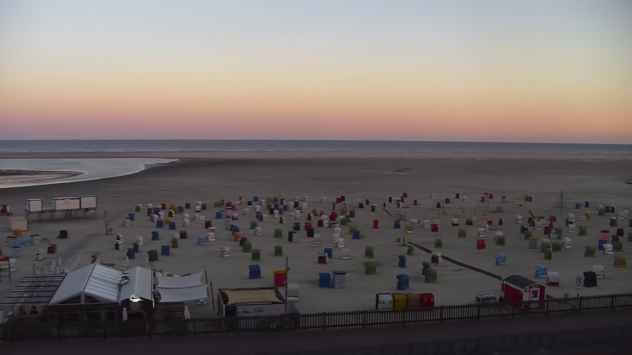 Archiv Foto Webcam Borkum: Gästehaus Victoria