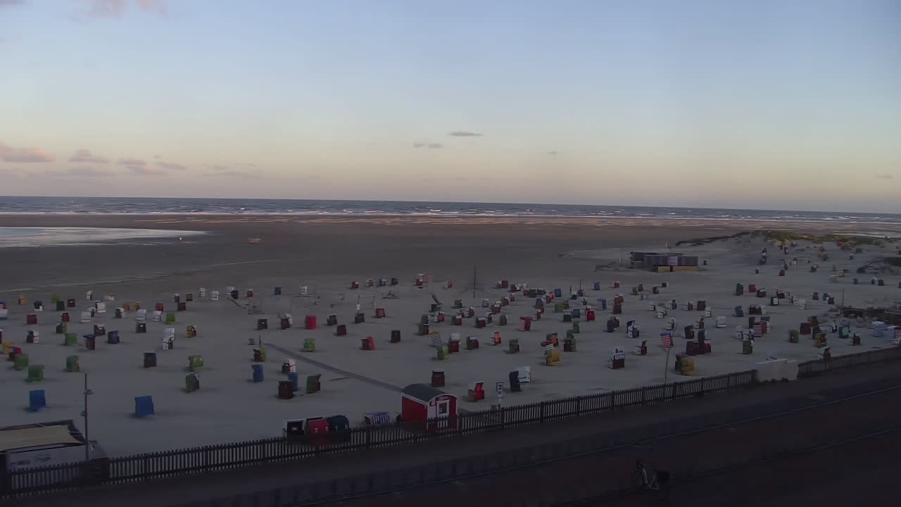 Archived image Webcam Borkum: Guest House Victoria