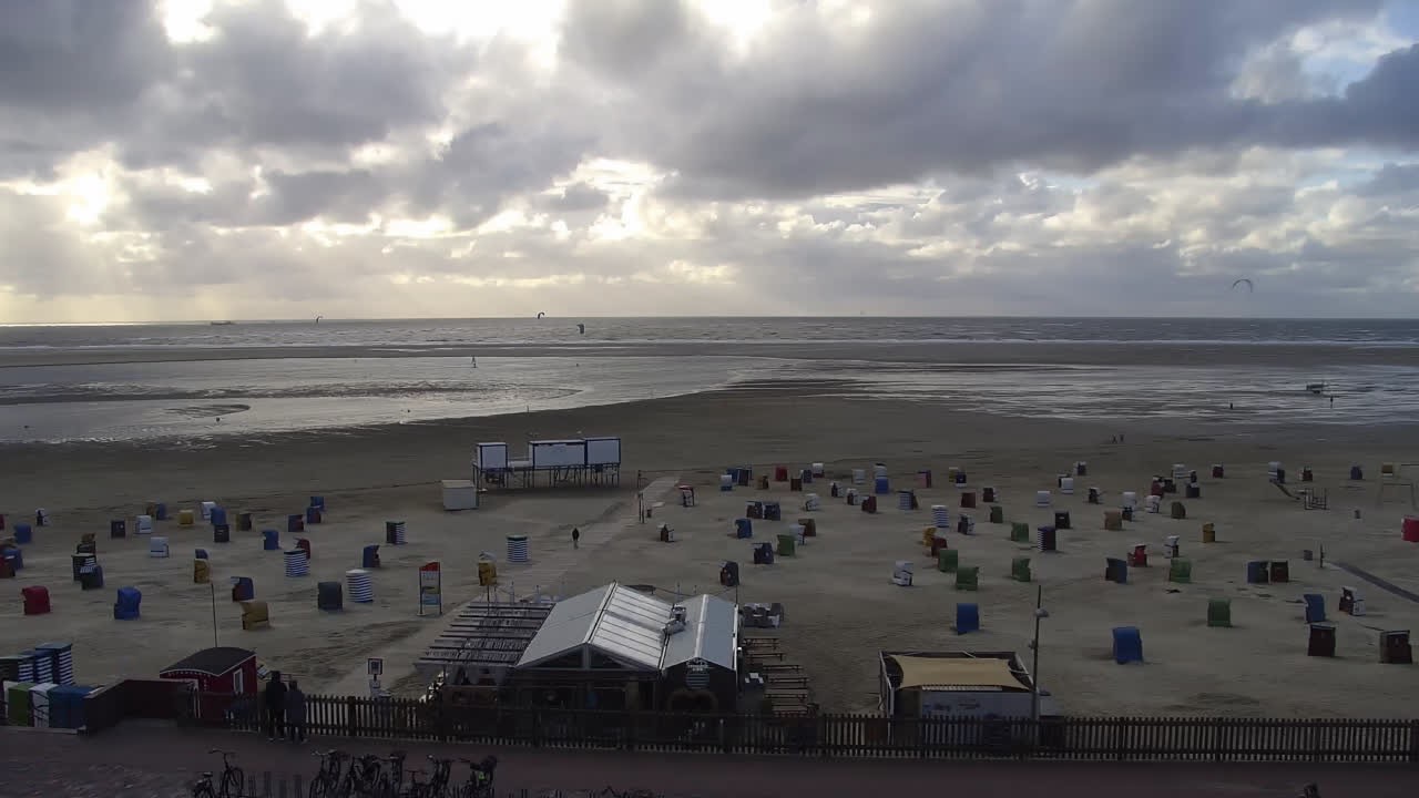 Archiv Foto Webcam Borkum: Gästehaus Victoria
