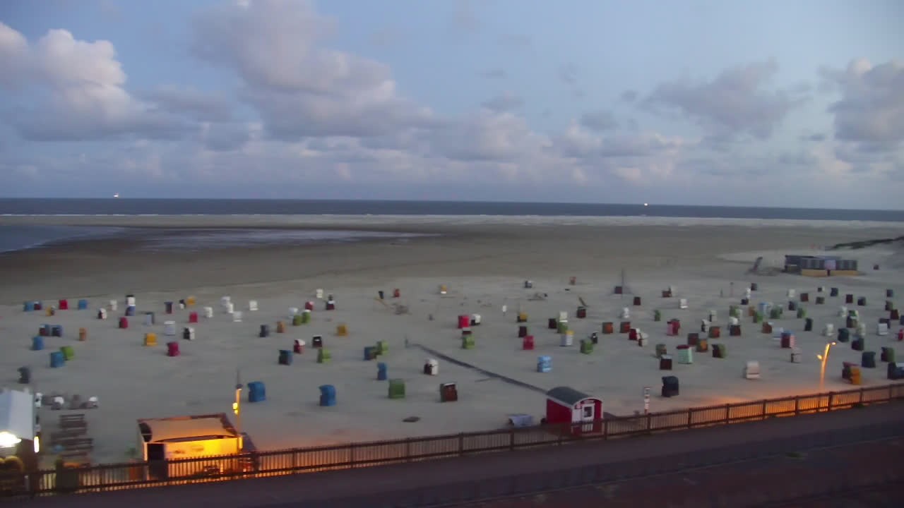 Archiv Foto Webcam Borkum: Gästehaus Victoria