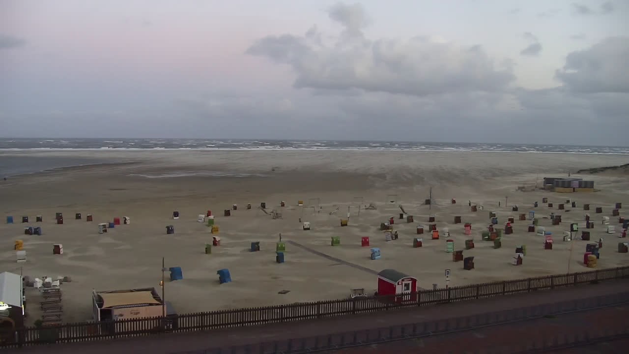 Archiv Foto Webcam Borkum: Gästehaus Victoria