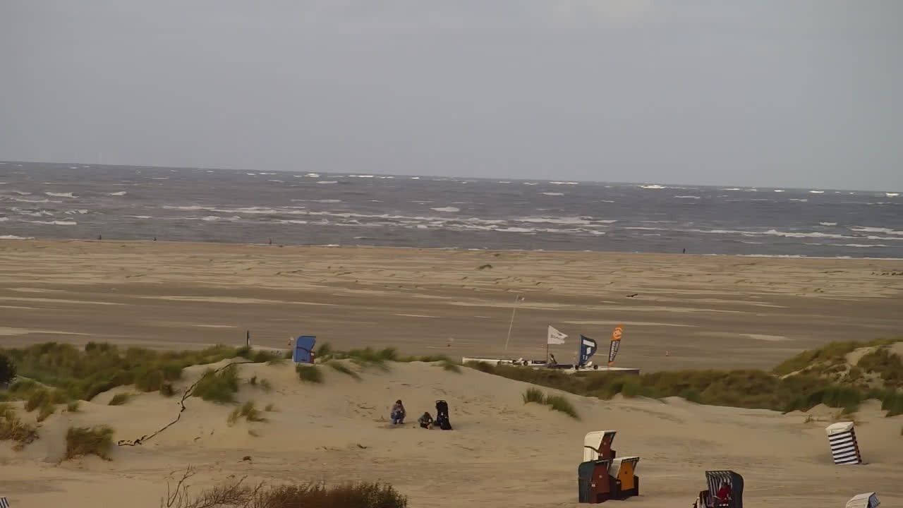 Archiv Foto Webcam Borkum: Gästehaus Victoria