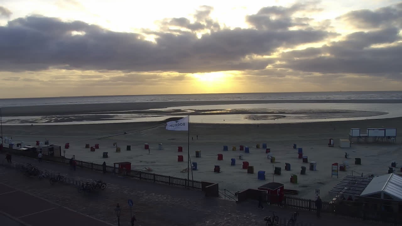 Archiv Foto Webcam Borkum: Gästehaus Victoria