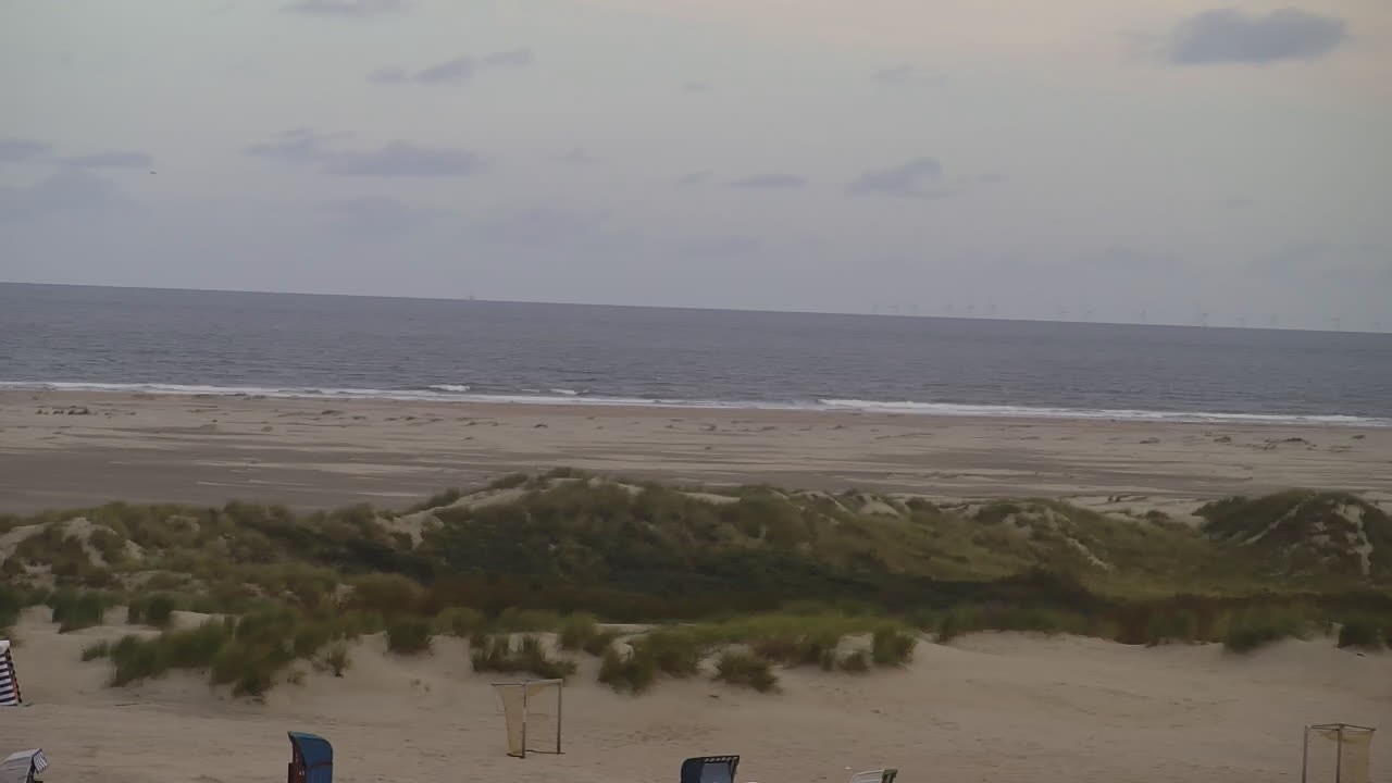 Archiv Foto Webcam Borkum: Gästehaus Victoria