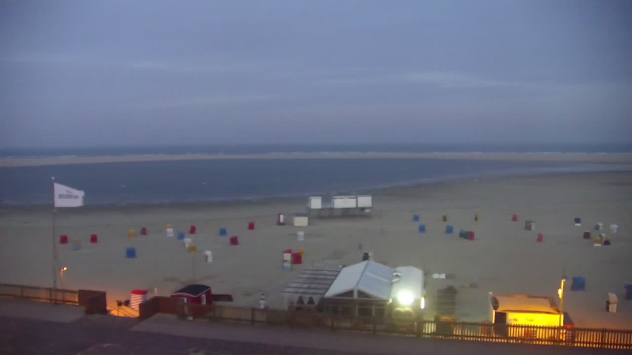Archiv Foto Webcam Borkum: Gästehaus Victoria