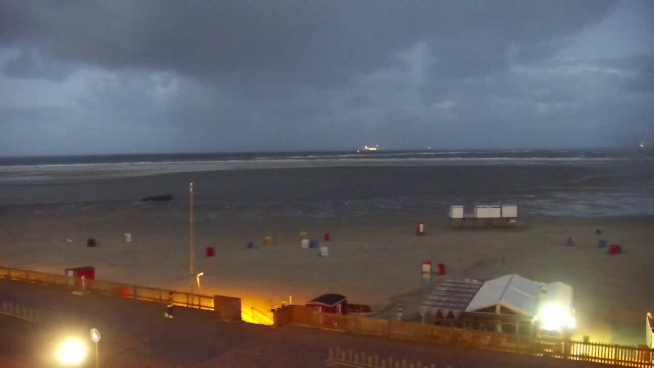 Archived image Webcam Borkum: Guest House Victoria