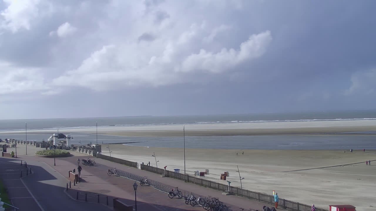 Archiv Foto Webcam Borkum: Gästehaus Victoria