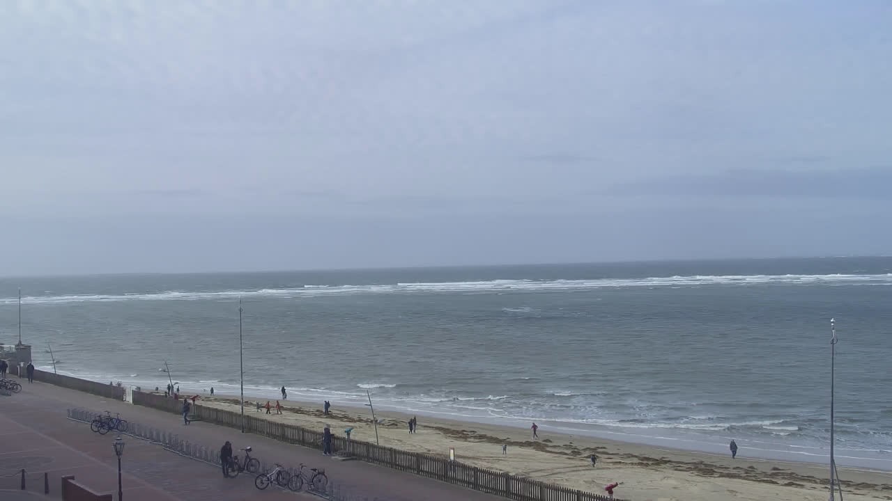 Archiv Foto Webcam Borkum: Gästehaus Victoria