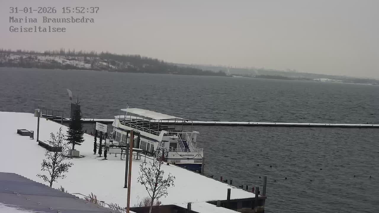 Archiv Foto Webcam Braunsbedra: Geiseltalsee