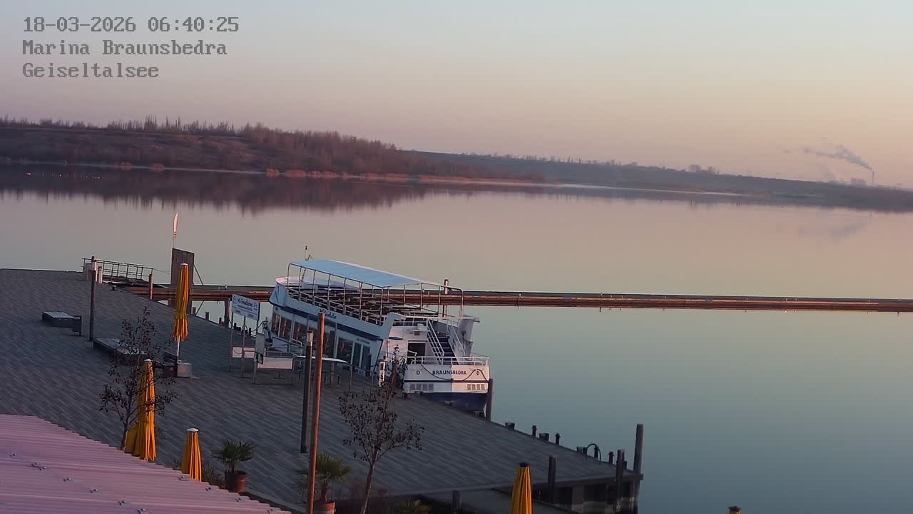 Archiv Foto Webcam Braunsbedra: Geiseltalsee