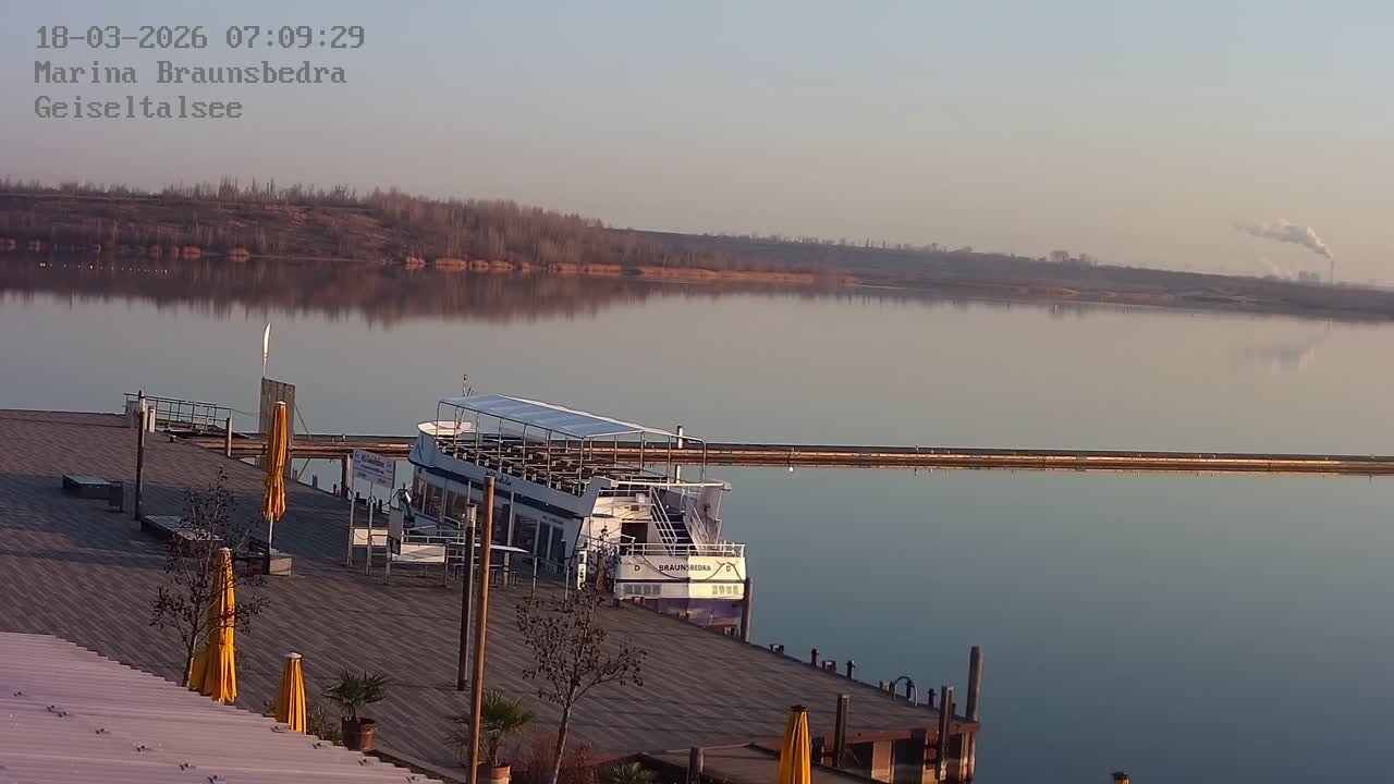 Archiv Foto Webcam Braunsbedra: Geiseltalsee