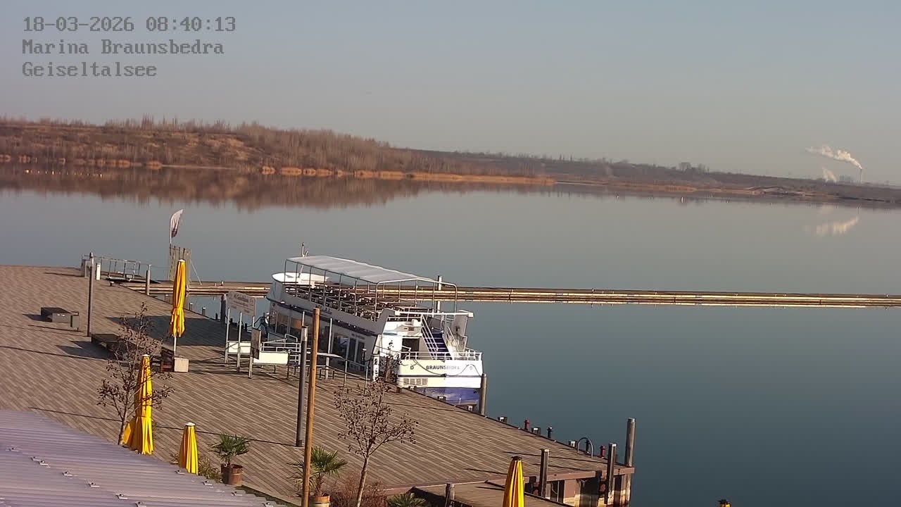 Archiv Foto Webcam Braunsbedra: Geiseltalsee