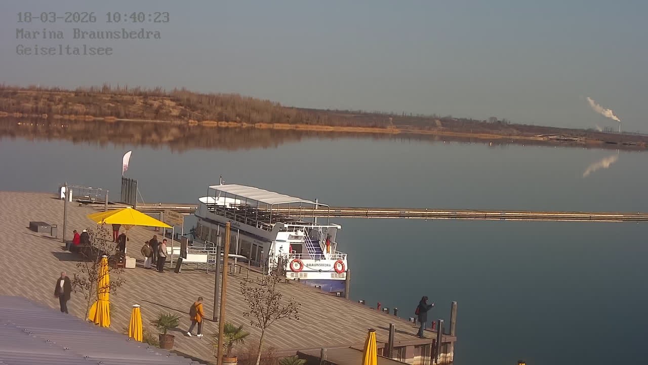 Archiv Foto Webcam Braunsbedra: Geiseltalsee