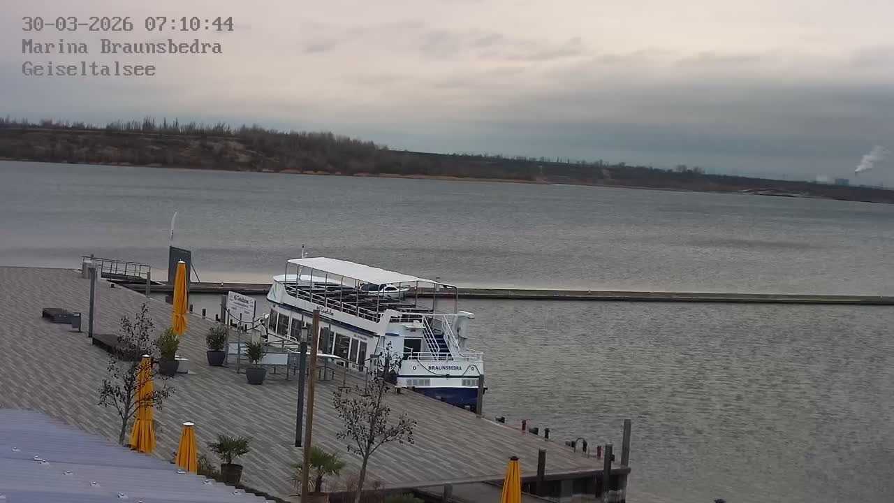 Archiv Foto Webcam Braunsbedra: Geiseltalsee