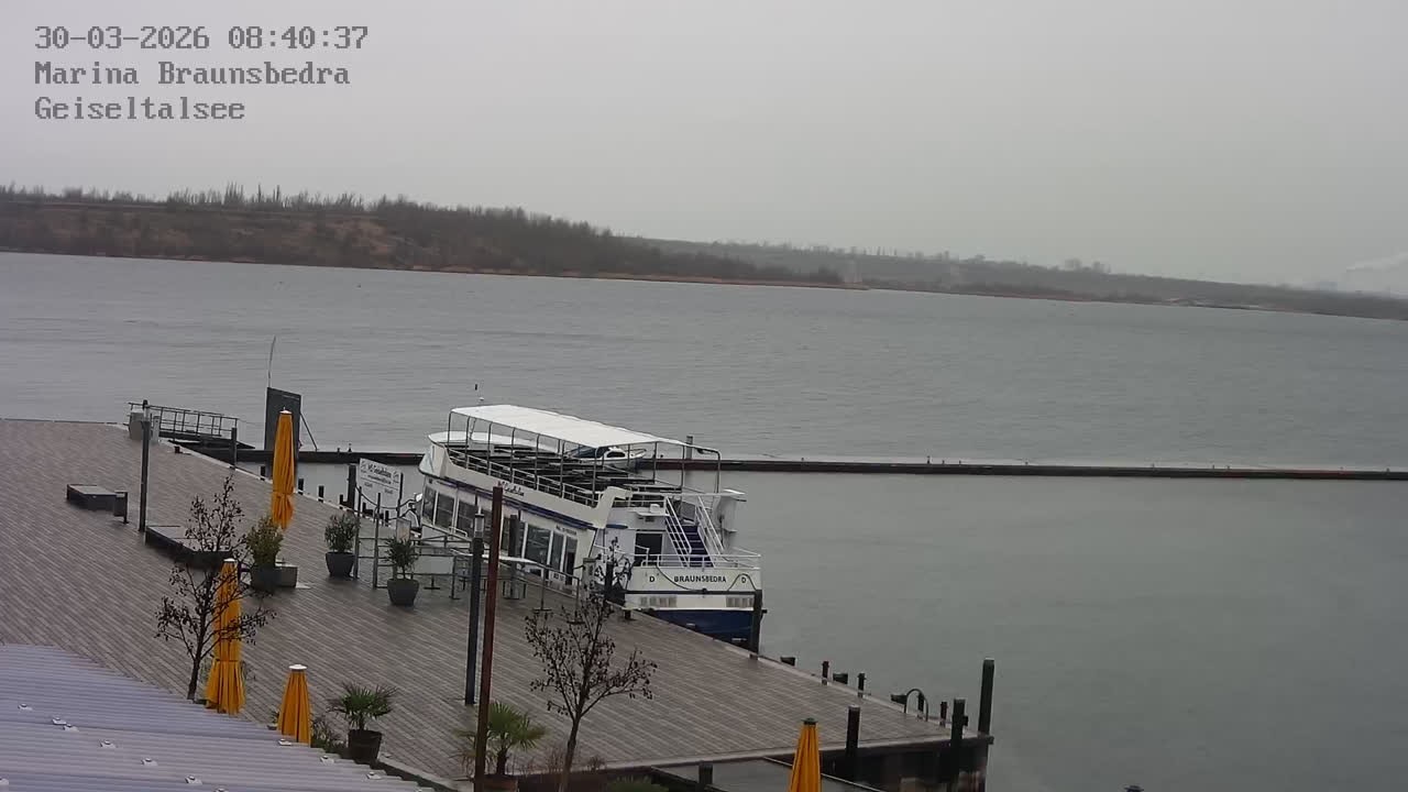 Archiv Foto Webcam Braunsbedra: Geiseltalsee