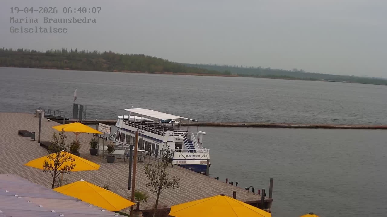 Archiv Foto Webcam Braunsbedra: Geiseltalsee