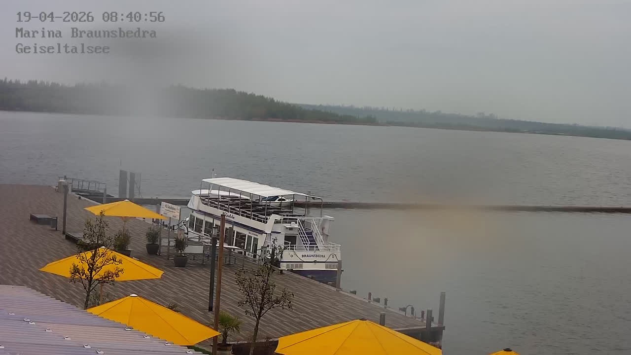 Archiv Foto Webcam Braunsbedra: Geiseltalsee