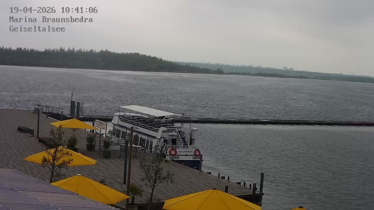 Archiv Foto Webcam Braunsbedra: Geiseltalsee