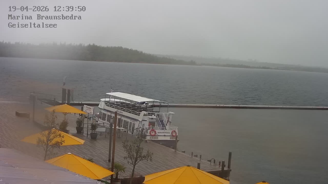 Archiv Foto Webcam Braunsbedra: Geiseltalsee