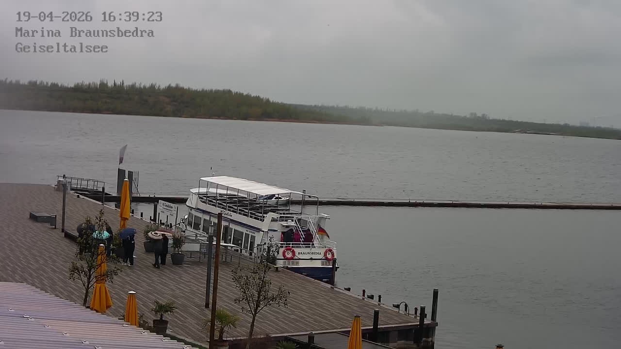 Archiv Foto Webcam Braunsbedra: Geiseltalsee