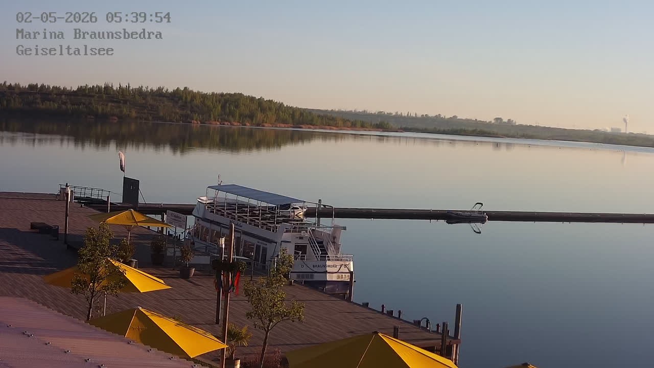 Archiv Foto Webcam Braunsbedra: Geiseltalsee