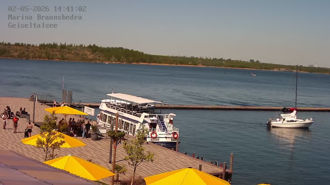 Archiv Foto Webcam Braunsbedra: Geiseltalsee