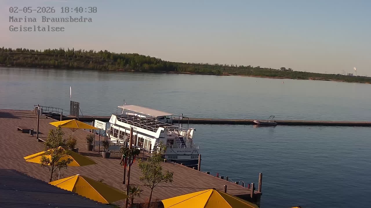 Archiv Foto Webcam Braunsbedra: Geiseltalsee