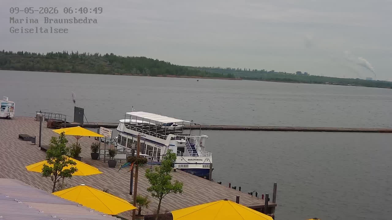Archiv Foto Webcam Braunsbedra: Geiseltalsee