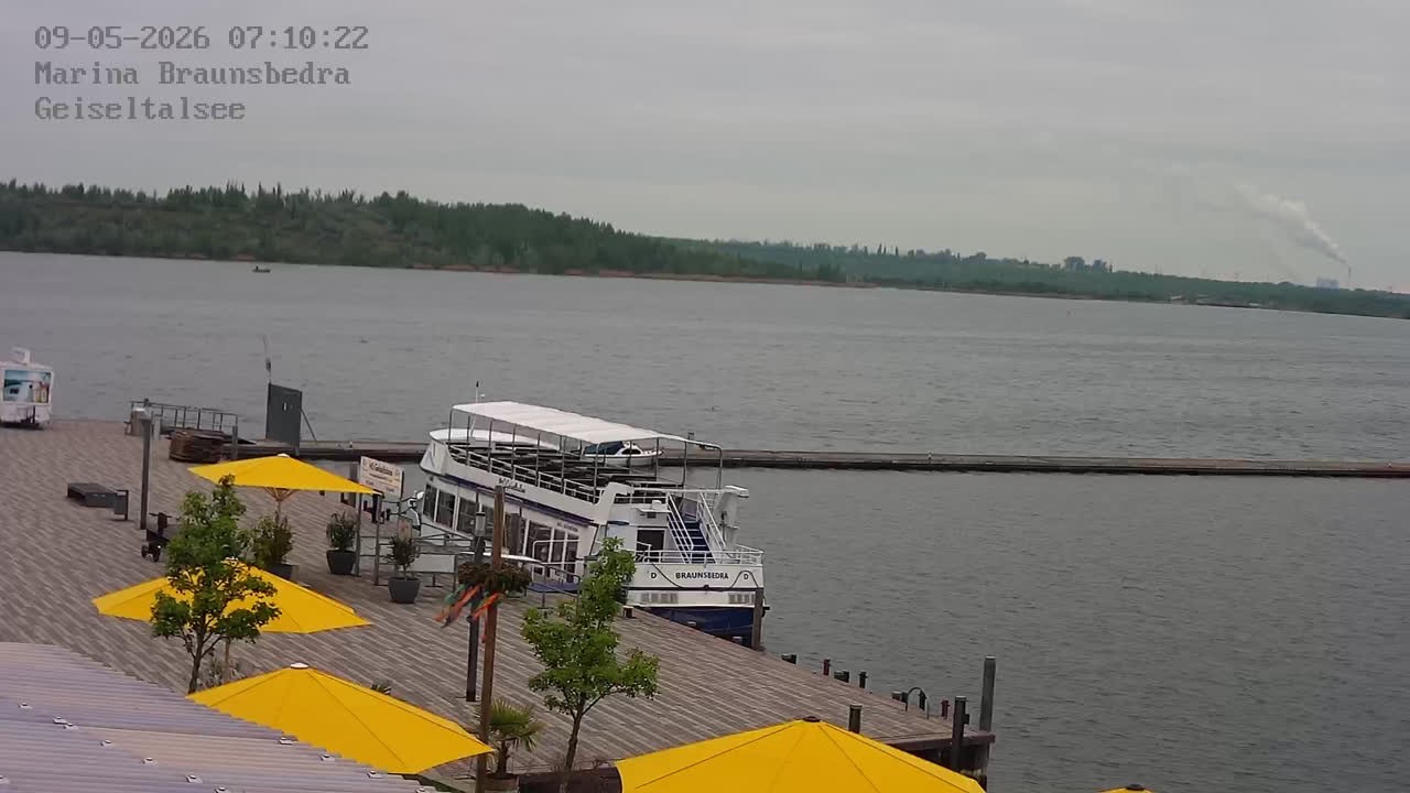 Archiv Foto Webcam Braunsbedra: Geiseltalsee