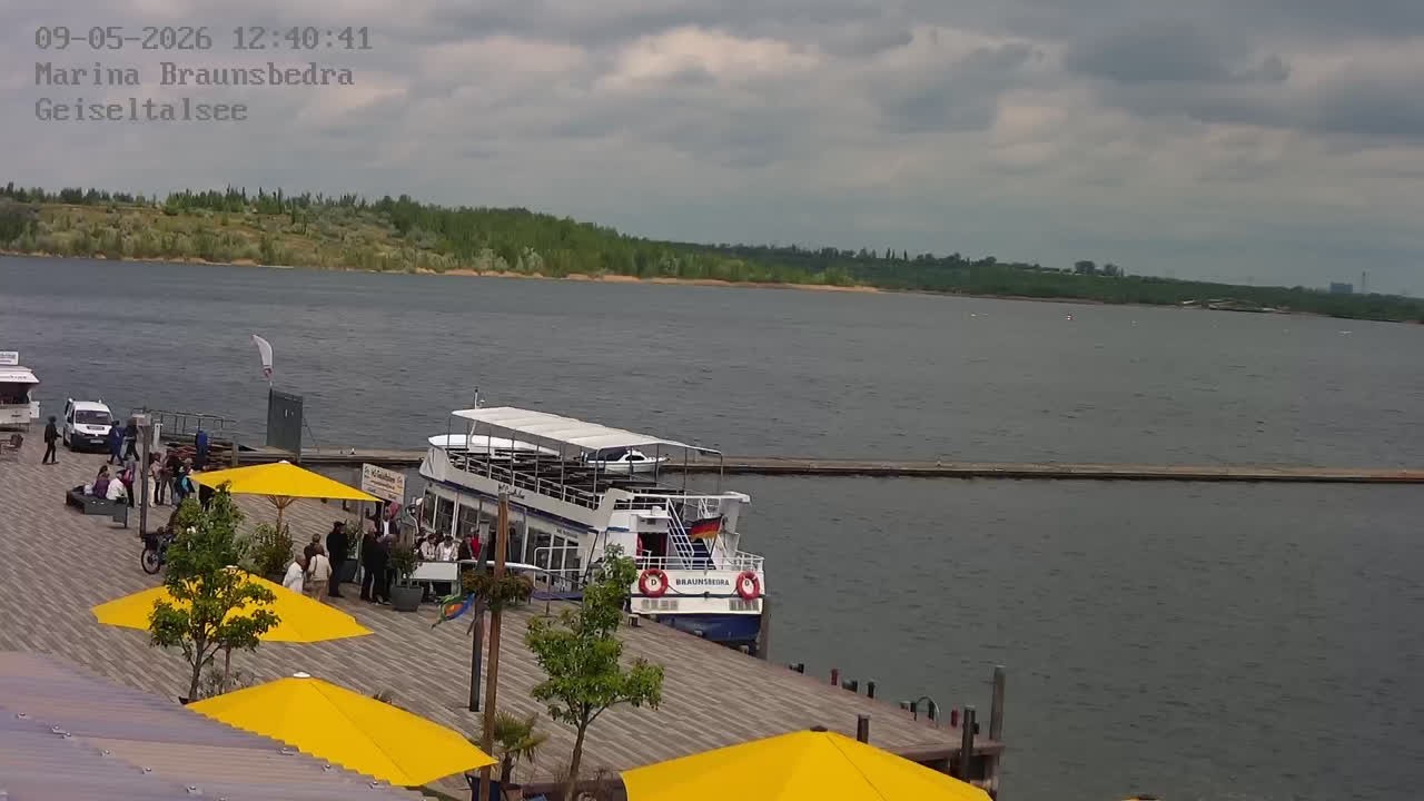 Archiv Foto Webcam Braunsbedra: Geiseltalsee