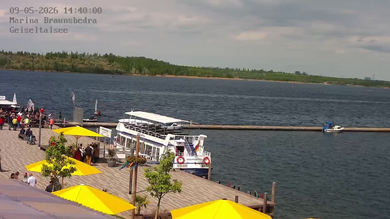 Archiv Foto Webcam Braunsbedra: Geiseltalsee