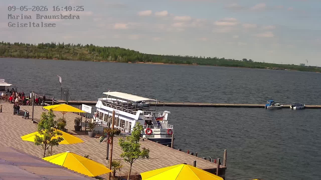 Archiv Foto Webcam Braunsbedra: Geiseltalsee