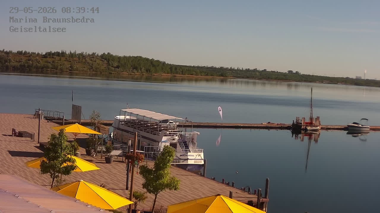 Archiv Foto Webcam Braunsbedra: Geiseltalsee