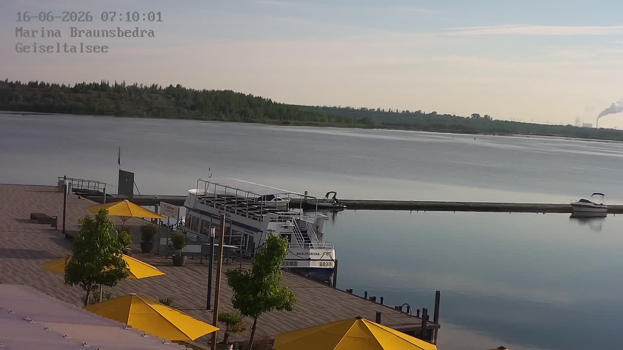 Archiv Foto Webcam Braunsbedra: Geiseltalsee
