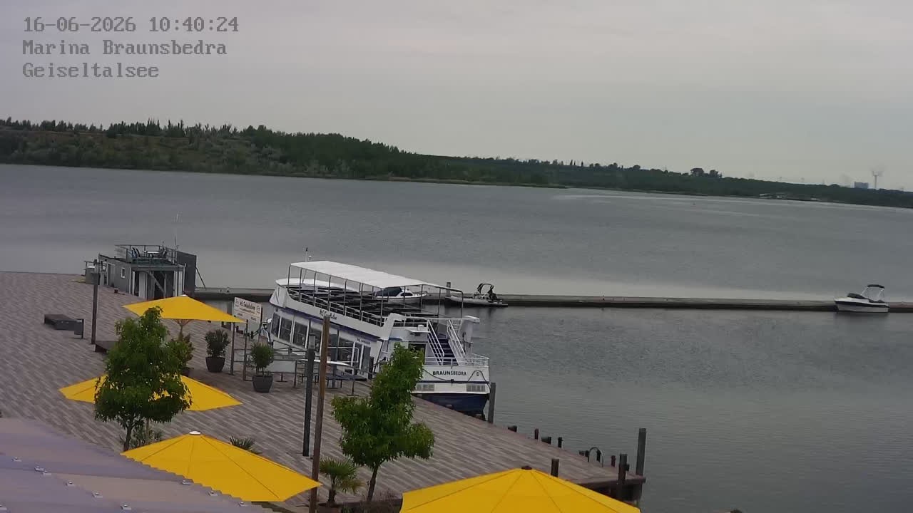 Archiv Foto Webcam Braunsbedra: Geiseltalsee