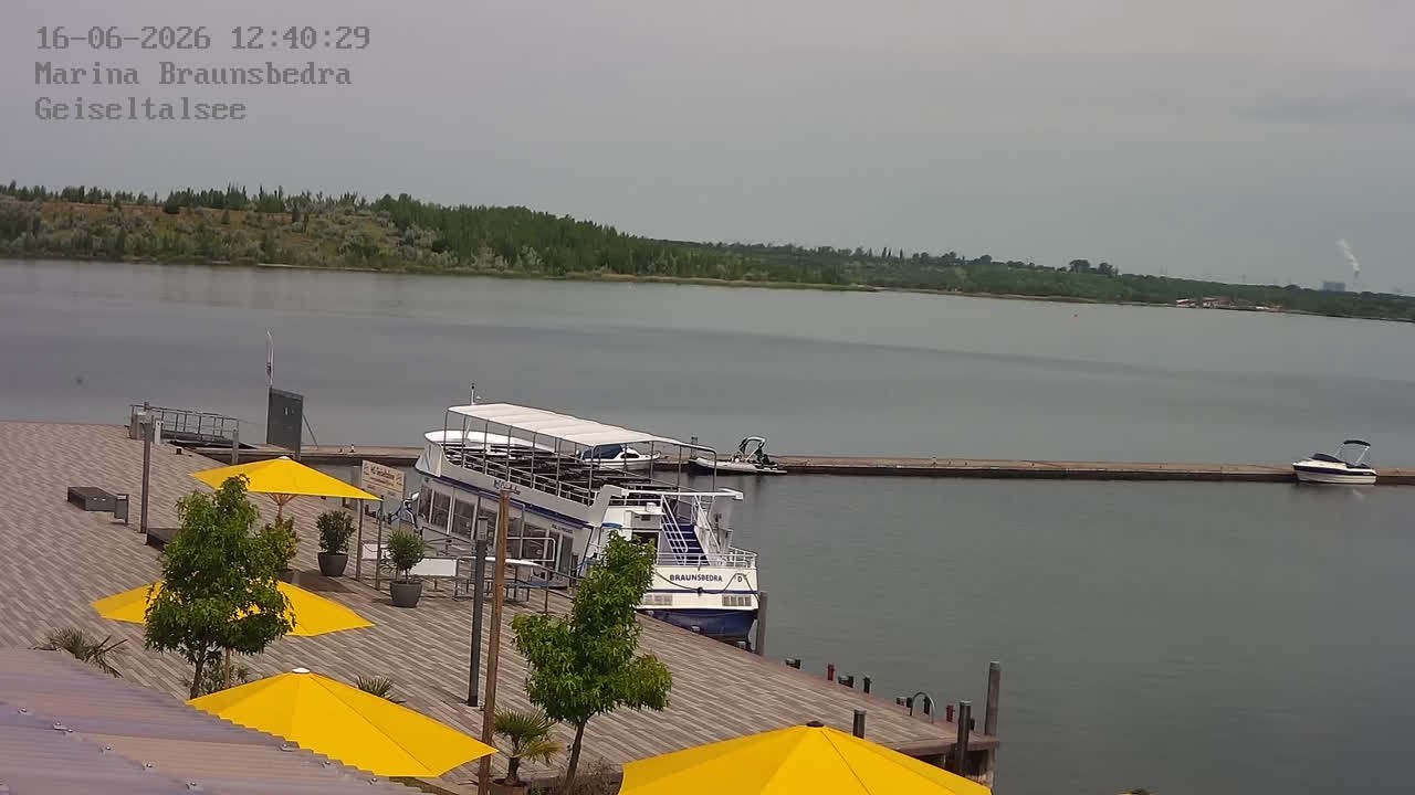 Archiv Foto Webcam Braunsbedra: Geiseltalsee