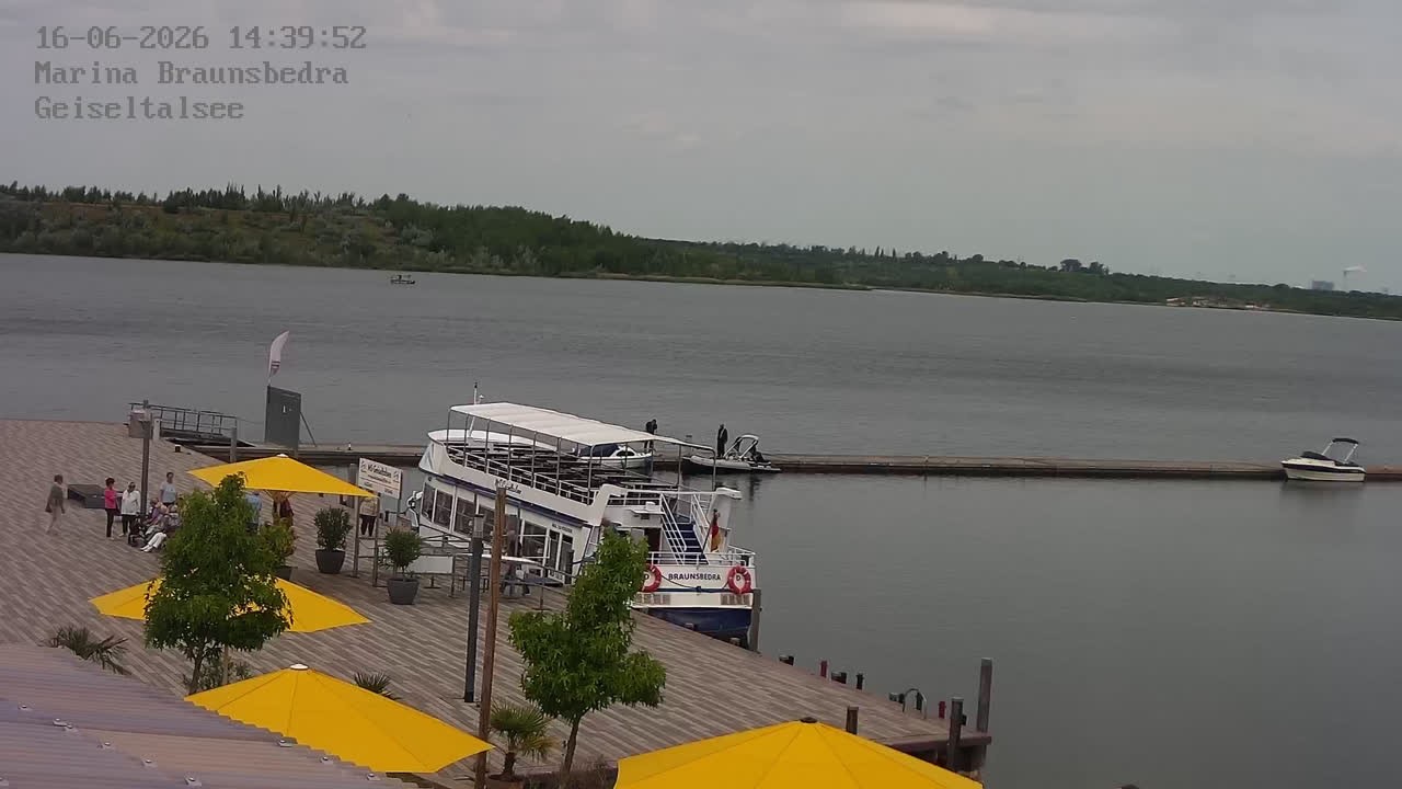 Archiv Foto Webcam Braunsbedra: Geiseltalsee