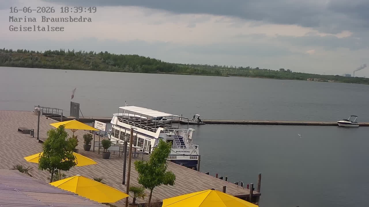 Archiv Foto Webcam Braunsbedra: Geiseltalsee