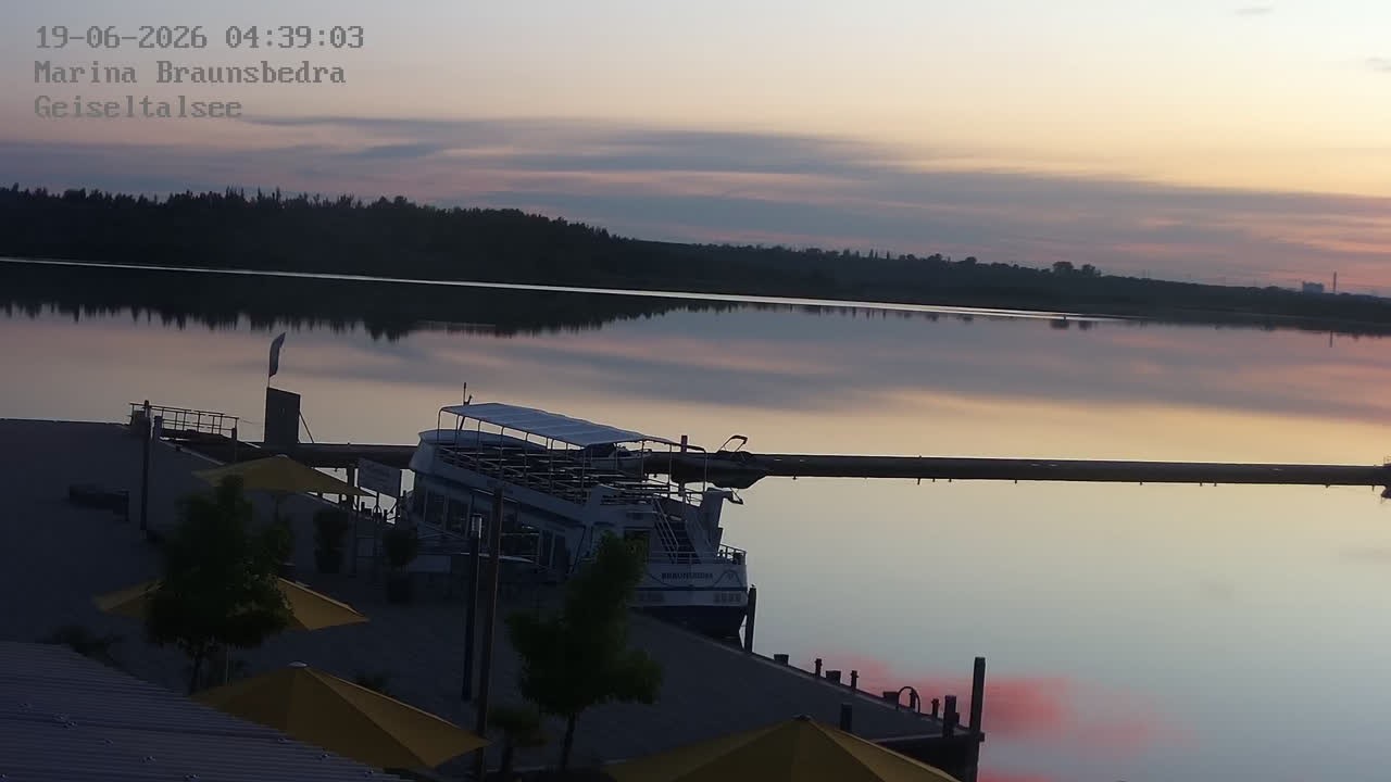Archiv Foto Webcam Braunsbedra: Geiseltalsee