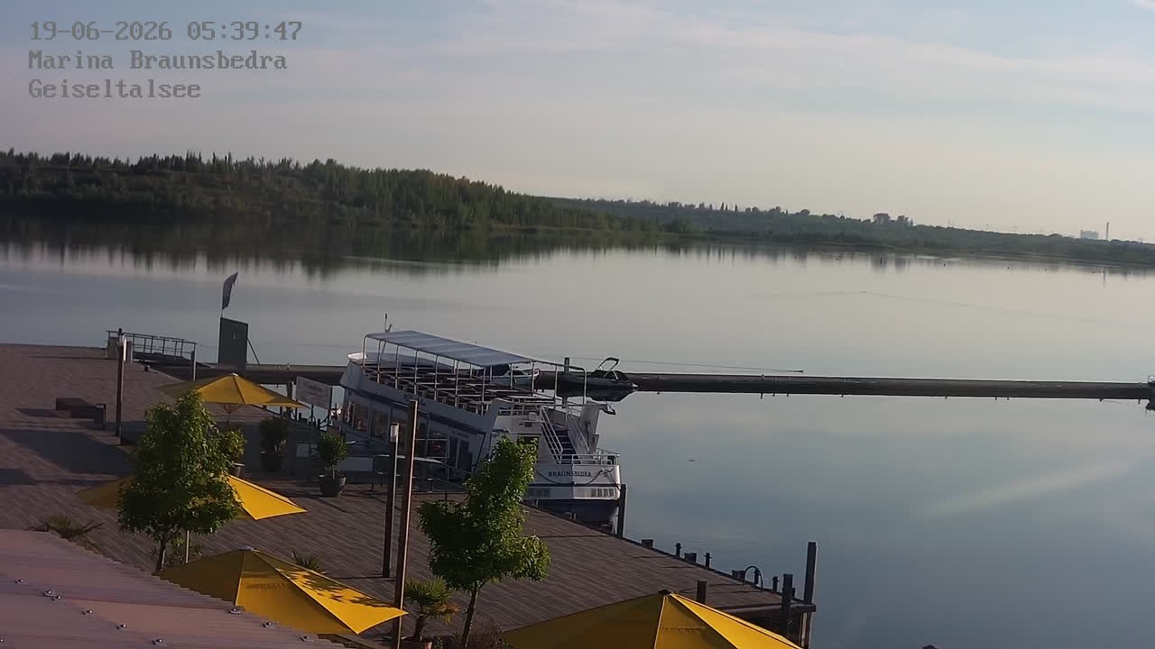 Archiv Foto Webcam Braunsbedra: Geiseltalsee