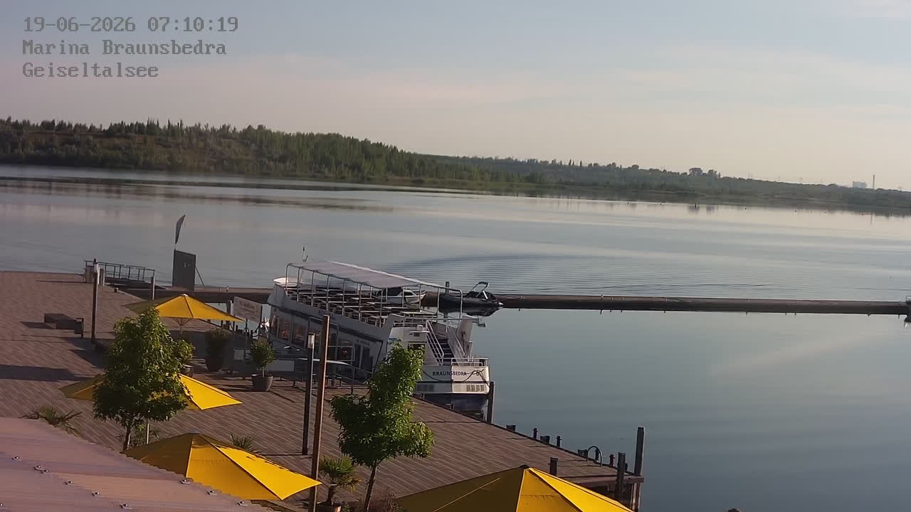 Archiv Foto Webcam Braunsbedra: Geiseltalsee