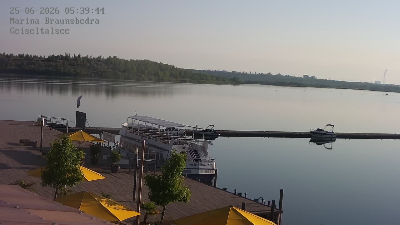 Archiv Foto Webcam Braunsbedra: Geiseltalsee
